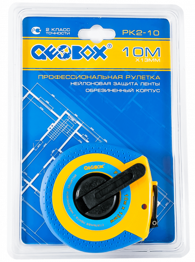 Рулетка GEOBOX РК2-10 фото